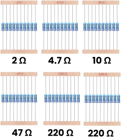 Resistencias (pack de 10 unidades)